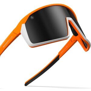 Shady Rays Rival Barstool Sports Orange White Polarized Pair, Unisex - New